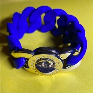 Marc Jacobs Blue Chain Bracelet
